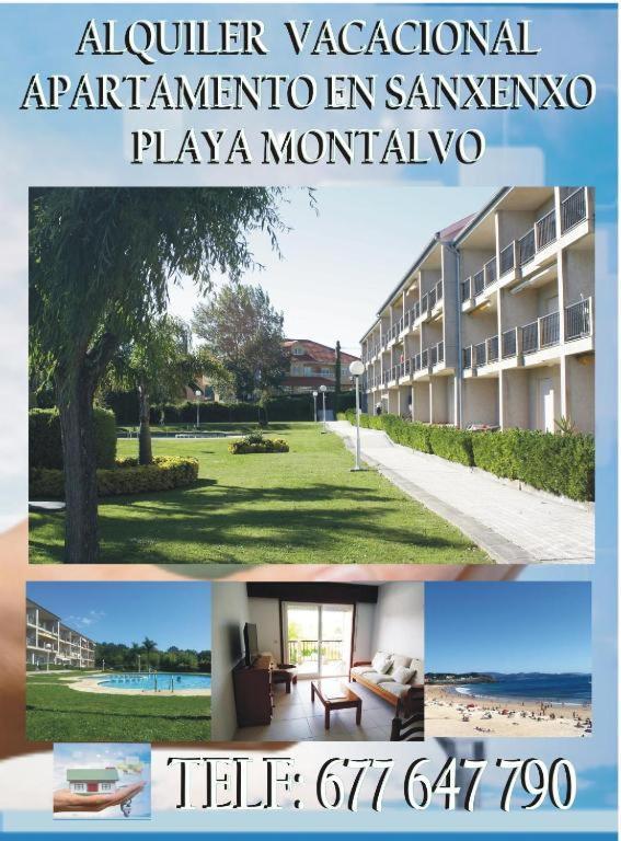 Apartamento Fontinas Sanxenxo Montalvo Buitenkant foto